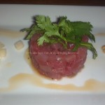 Tuna tartare, just OK at nine one five.