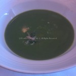 Pureed romaine lettuce at Blackbird