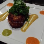 Crab cakes were the best of the small plate bunch.