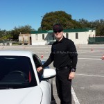 Professional race car driver/My co-pilot.