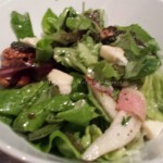 EPCOT-grown lettuce in my salad. YUM,