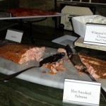 I love that there is a whole section dedicated to smoked and cured salmon.