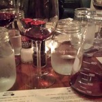 Wine service felt a bit like a science experiment.