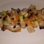 Mushroom carpaccio - divine!