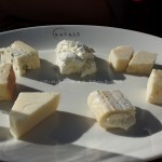...and the cheese plate.