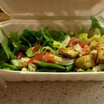 The big - and yummy - salad.