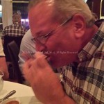 Happily enjoying the dick slider.