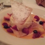 Key lime napoleon with delicious cream filling.