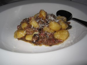 Every morsel of food at Azur is fantastic, but the gnocchi are to-die-for!