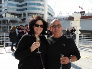 Our friends were enjoying the helipad as well.