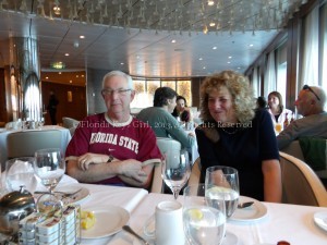 My parents were enjoying lunch, too.