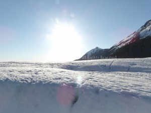 Photo of Alaska glacier