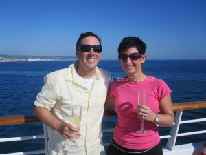 Aboard the Seabourn Spirit, a ship now sailing under the Wind Star brand.