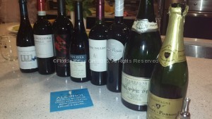 We also had a little wine...