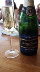 Any minor flaw is more tolerable with Champagne.