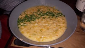 Wonderfully creamy risotto.
