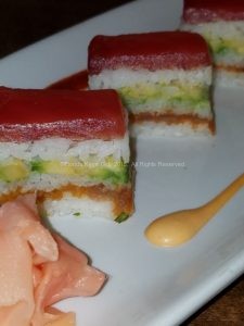 Absurdly yummy sushi.
