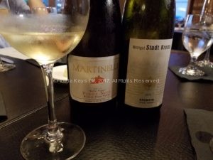 American English Kitchen and Bar - we brought the Martinelli.