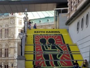 The Albertina museum in Vienna, showing a wonderful Keith Haring exhibit when we were there.