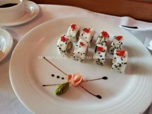 Even the room service at Grand Velas is beautiful.