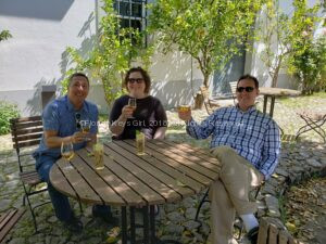 Photo of people drinking wine